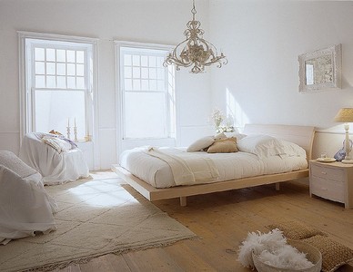 un dormitor in stil scandinav