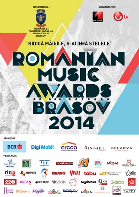 romanian music awards brasov 2014
