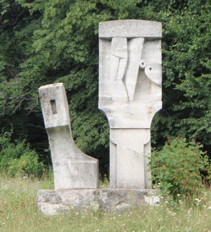 sculpturile de la magura buzau 1