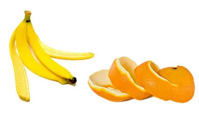 Comorile ascunse din cojile de banane si portocale
